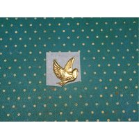 Wachs-Taube Gold Rechts Schauend 2, 2x2, 2cm Wachs-Taube Gold Rechts Schauend 2, 2x2, 2cm von KerzenzauberShop