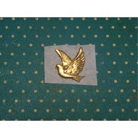 Wachs-Taube Links Gold Spiegelglanz 2, 2x2, 2cm Schauend Wachs-Taube Links Gold Spiegelglanz 2, 2x2, 2cm Schauend von KerzenzauberShop