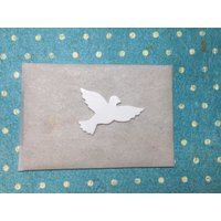 Wachs-Taube Weiß 2, 5cm Rechts Schauend Wachs-Taube Weiß 2, 5cm Rechts Schauend von KerzenzauberShop