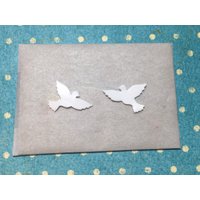 Wachs-Tauben Mini Weiß Rechts Schauend Und Links 1, 5cm Wachs-Tauben Mini Weiß Rechts Schauend Und Links 1, 5cm von KerzenzauberShop