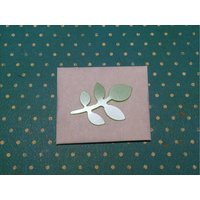 Wachs-Zweig 2x3cm Hellgrün Perlmutt Groß von KerzenzauberShop
