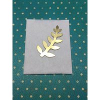 Wachs-Zweig Ähre 3x1, 5cm Gold Spiegelglanz Matt Wachs-Zweig Ähre 3x1, 5cm Gold Spiegelglanz Matt von KerzenzauberShop