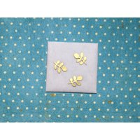 Wachs-Zweige Kommunion 1, 5x1cm Gold Matt 3 Stk Wachs-Zweige Kommunion 1, 5x1cm Gold Matt 3 Stk von KerzenzauberShop