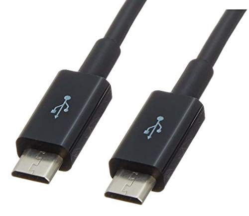 KesCom® Ladekabel Micro USB auf Micro USB 1,5m Ladekabel zb. Handy - Elektro Fahrrad von KesCom