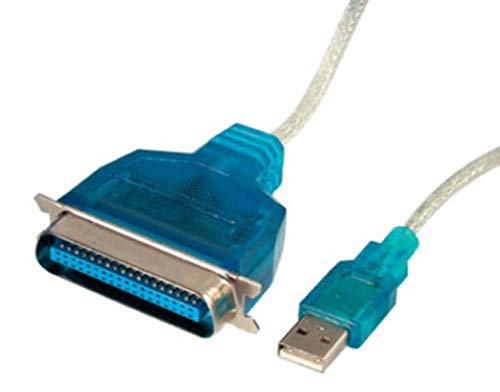 KesCom ITC10302 USB auf IEEE 1284 Centronics Drucker Kabel ca. 1,2m länge Bi-Direktional von ITcheck24 von KesCom