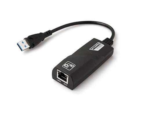Type-C3.1 / USB 3.0 Ethernet Adapter, Netzwerkkarte von KesCom