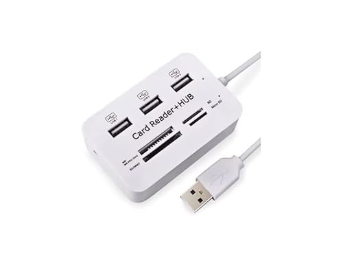 USB 2.0 Hub mit Kartenleser von KesCom