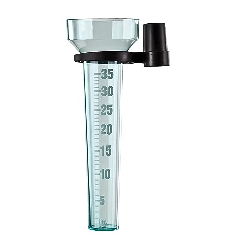 Kestek Regenmesser, Niederschlagsmesser - Messbereich bis 35 Liter, präzise Regenmengenmessung, ideal für Garten und Wetterbeobachtungen, mit klarer Regenanzeige zur Erfassung von Niederschlägen Kestek Regenmesser, Niederschlagsmesser - Messbereich bis 35 Liter, präzise Regenmengenmessung, ideal für Garten und Wetterbeobachtungen, mit klarer Regenanzeige zur Erfassung von Niederschlägen von KesTek PROFESSIONAL