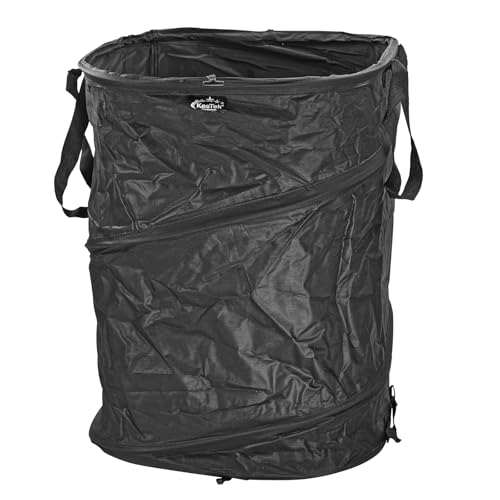 KesTek Profi Gartenabfallsack Pop Up Eckig 175L - Schwarz, Selbstaufstellend, Wasserabweisend, 3 Haltegriffe, Platzsparend Faltbar KesTek Profi Gartenabfallsack Pop Up Eckig 175L - Schwarz, Selbstaufstellend, Wasserabweisend, 3 Haltegriffe, Platzsparend Faltbar von KesTek PROFESSIONAL