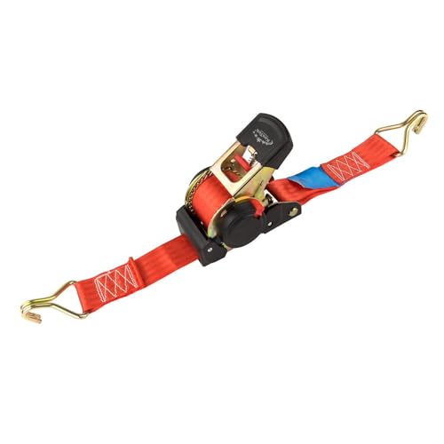 Kestek Ratschenzurrgurt 8m x 50mm, 5000kg - 2-teilig Spanngurt mit Parallelhaken, für sichere Ladungssicherung, robust und langlebig Kestek Ratschenzurrgurt 8m x 50mm, 5000kg - 2-teilig Spanngurt mit Parallelhaken, für sichere Ladungssicherung, robust und langlebig von KesTek PROFESSIONAL