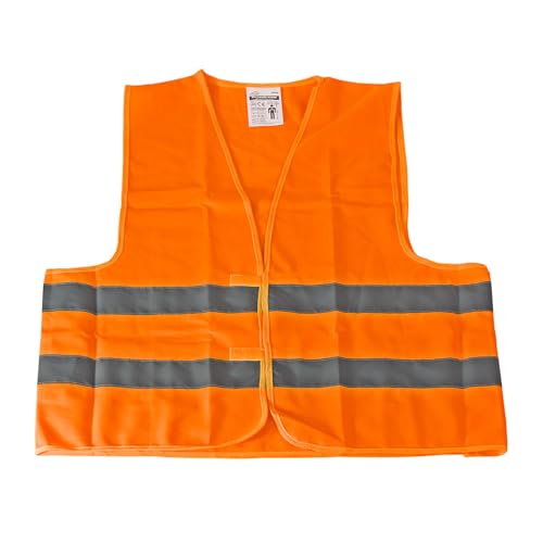 Kestek Warnweste Sicherheitsweste, orange - Reflektierend, EU EN ISO 20471, Größe XL, für optimale Sichtbarkeit und Sicherheit bei Arbeiten im Freien und im Straßenverkehr Kestek Warnweste Sicherheitsweste, orange - Reflektierend, EU EN ISO 20471, Größe XL, für optimale Sichtbarkeit und Sicherheit bei Arbeiten im Freien und im Straßenverkehr von KesTek PROFESSIONAL