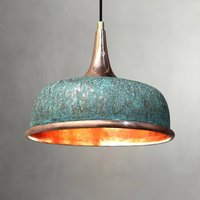 Grünspan Kupfer Pendelleuchte - Grüne Patina Zwiebel Lampe Für Kücheninsel Grünspan Kupfer Pendelleuchte - Grüne Patina Zwiebel Lampe Für Kücheninsel von KeshBazzar
