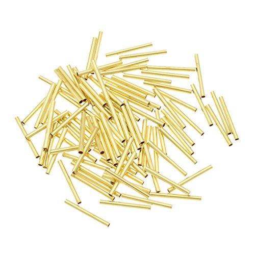Kesheng 100x Messingrohr Rundrohr Golden Durchm.2mm Länge 1cm 1.5cm 2cm 2.5cm 3cm Kesheng 100x Messingrohr Rundrohr Golden Durchm.2mm Länge 1cm 1.5cm 2cm 2.5cm 3cm von Kesheng