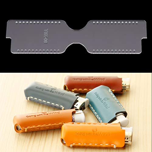 Kesheng Acryl-Schablonen für Leder-Handwerk, Muster, Set für Leder-Feuerzeug, zum Selbermachen Kesheng Acryl-Schablonen für Leder-Handwerk, Muster, Set für Leder-Feuerzeug, zum Selbermachen von Kesheng