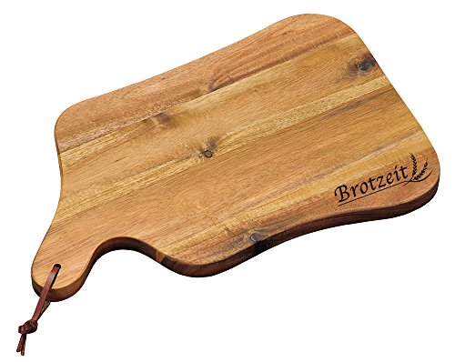 Kesper Schneid und Servierbrett mit Einbrand "Brotzeit" aus Akazienholz in der Farbe holz Größe: 35x22x1,8 cm, 2860064 Kesper Schneid und Servierbrett mit Einbrand "Brotzeit" aus Akazienholz in der Farbe holz Größe: 35x22x1,8 cm, 2860064 von Kesper