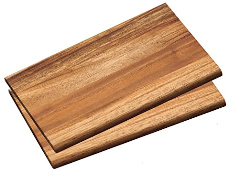 2er Set Neustanlo Frühstücksbrett aus FSC zertifiziertem Akazien Holz von NEUSTANLO