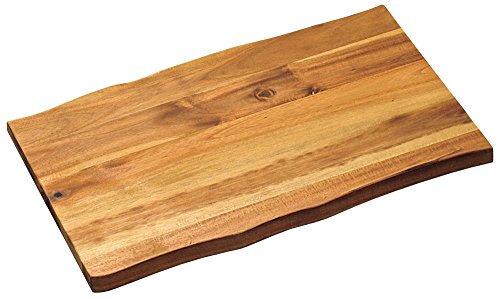 6 Stück Kesper Schneid- & Servierbrett aus Akazienholz, 45 x 27 x 2 cm, Servierplatte, FSC-zertifiziert von Kesper