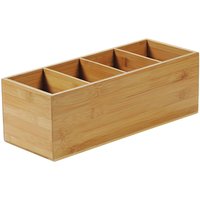 Kesper - Besteckkasten, Aufbewahrungsbox mit universellem Zweck, Organizer,Bambusbehälter von Kesper