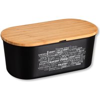 Brotbox, schwarz, FSC von Kesper