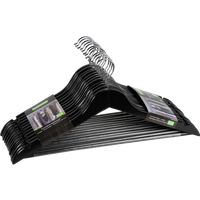 Formkleiderbügel,12er Pack, FSC, schwarz von Kesper