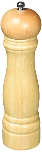Kesper 13661 Pfeffermühle, Keramik, Gummibaumholz , 22cm, Höhe: 22cm, D: 5,5cm von Kesper