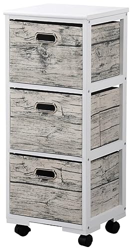 KESPER 14276 Regal mit 3 Boxen, 32 x 31 x 78/82 cm von Kesper