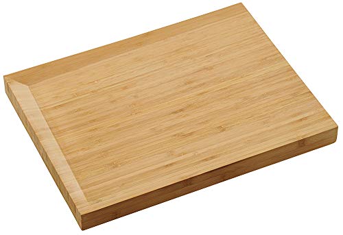 KESPER 59701-13 Schneid- und Tranchierbrett 48 x 36,5 cm aus zertifiziertem Bambus/Schneidbrett/Schneidebrett Holz von Kesper
