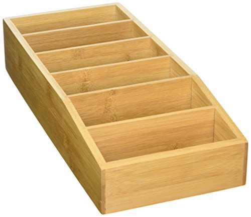 Kesper | Aufbewahrungsbox, Material: FSC®-zertifizierter Bambus, Maße: 15 x 35 x 7 cm, Farbe: Braun | 70822 von Kesper