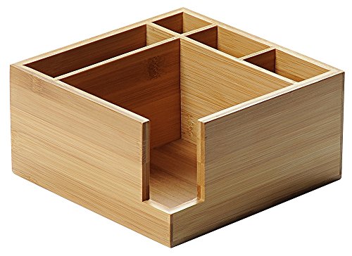 KESPER 70851 Serviettenspender-Besteckkasten 5-fach aus FSC-zertifiziertem Bambus/Besteckhalter/Box KESPER 70851 Serviettenspender-Besteckkasten 5-fach aus FSC-zertifiziertem Bambus/Besteckhalter/Box von Kesper