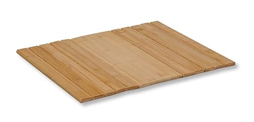 KESPER - Sofa-Tablett, Material: FSC-zertifizierter Bambus – Armlehnen-Ablage, wasserabweisend, faltbar, Maße: 42 x 34 x 0,7 cm, Farbe: Braun - 58823 von Kesper
