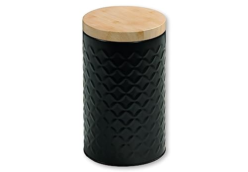 KESPER KESPER Vorratsbehälter aus Metall – Weiß, elegantes Design, ideal für Lebensmittel und kleine Gegenstände, Durchmesser 11 cm, Höhe 18,5 cm, 38246 KESPER KESPER Vorratsbehälter aus Metall – Weiß, elegantes Design, ideal für Lebensmittel und kleine Gegenstände, Durchmesser 11 cm, Höhe 18,5 cm, 38246 von Kesper