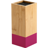 KESPER Messerblock "Messerhalter mit Kunststoffborsten zum variablen Platzieren der Messer" 1 Stk. aus FSC-zertifiziertem Bambus, Höhe ca. 23 cm KESPER Messerblock "Messerhalter mit Kunststoffborsten zum variablen Platzieren der Messer" 1 Stk. aus FSC-zertifiziertem Bambus, Höhe ca. 23 cm von Kesper