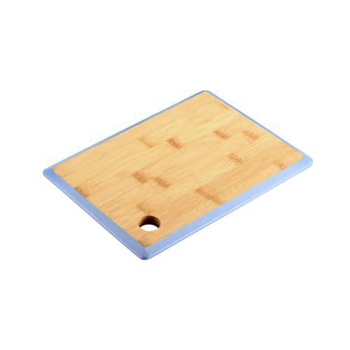 KESPER | Schneidbrett, Material: Bambus, Maße: 27 x 19 x 1,5 cm, Farbe: Braun, Blau | 58272 von Kesper