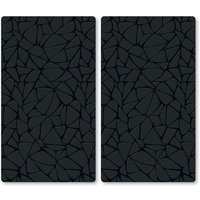 KESPER Schneide- und Abdeckplatte "Multi-Glasschneideplatte, 2er, Mosaikoptik", (Set, 2 tlg.), zum Schneiden und Abdecken von Kesper