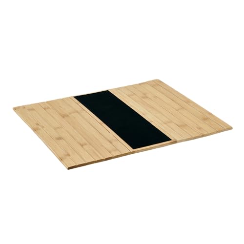 KESPER - Sofa-Tablett, Material: FSC-zertifizierter Bambus – rutschfeste Armlehnen-Ablage, wasserabweisend, faltbar, Maße: 42 x 34 x 0,7 cm, Farbe: Braun, Schwarz - 58824 von Kesper
