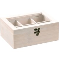 KESPER Teebox "Tee-Box mit 6 Fächern", (1 tlg.), mit 6 Fächern von Kesper