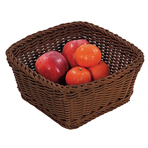 Kesper 19822 Brot- und Obstkorb, eckig, Kunststoffgeflecht, Maße - 24 x 24 cm, Höhe - 11 cm Kesper 19822 Brot- und Obstkorb, eckig, Kunststoffgeflecht, Maße - 24 x 24 cm, Höhe - 11 cm von Kesper