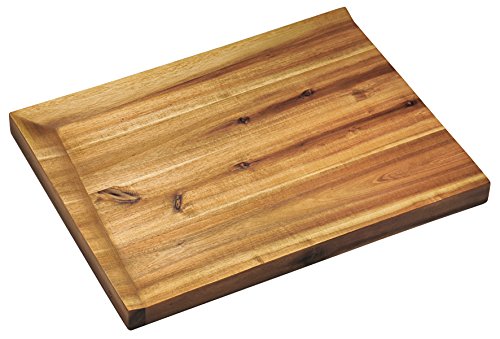 Kesper | Schneid- und Servierbrett, Material: Akazienholz, Maße: 48 x 36,5/Höhe: 3 cm, Farbe: Braun | 28700 13 von Kesper