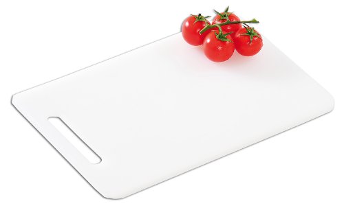 Kesper 30565 Tranchierbrett mit integriertem Griff, PE-Kunststoff, Maße: 34 x 23 x 0.9 cm von Kesper