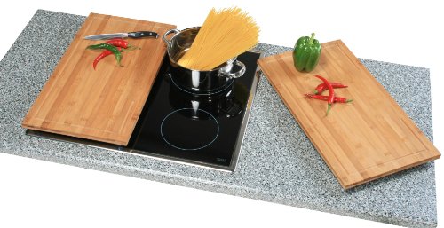 Kesper 54591 Schneide- und Abdeckplatte Bambus 50 x 28 x 4 cm von Kesper
