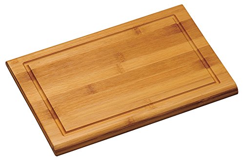 Kesper 58100 Schneidebrett aus FSC-zertifiziertem Bambus, 31 x 21 x 1.8 cm von Kesper