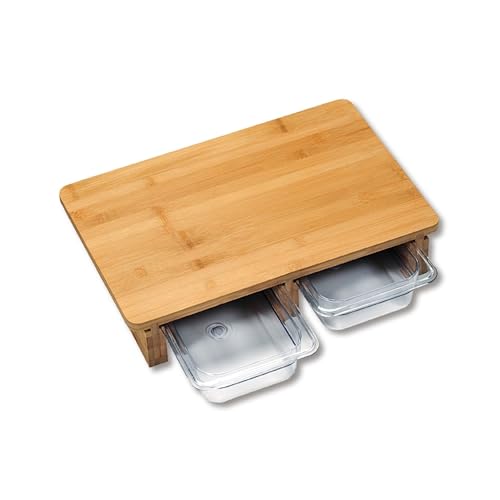 Kesper Schneidebrett, Bambus, Braun/Transparent, 41 x 8 x 26,5 cm, 3 Kesper Schneidebrett, Bambus, Braun/Transparent, 41 x 8 x 26,5 cm, 3 von Kesper