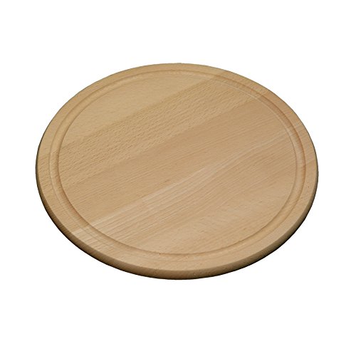 Kesper 68442 Fleischteller aus Buche, 25 cm von Kesper