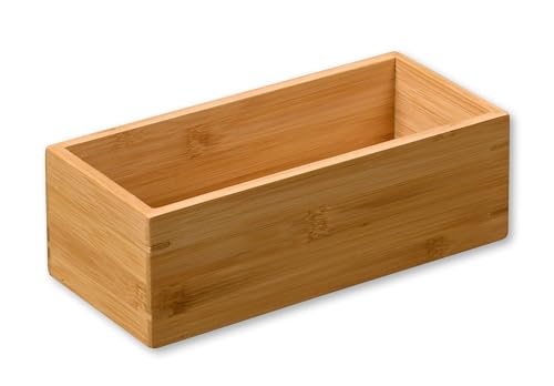 Kesper Aufbewahrungsbox aus Bambus, Farbe: Braun, Maße: 24x11x8 cm, 57404 von Kesper