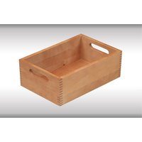 Kesper Aufbewahrungsbox aus Buche, Holzkiste, FSC-zertifiziert, 29 x 18,5 x 11 cm von Kesper