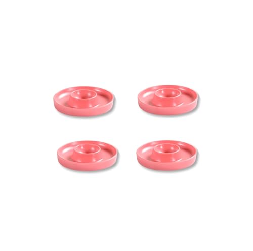 Kesper | Eierbecher, 4er Pack, Material: ø 10 x H 2 cm, Melamin, Maße: cm, Farbe: Pink | Der ideale Frühstücksbegleiter von Kesper