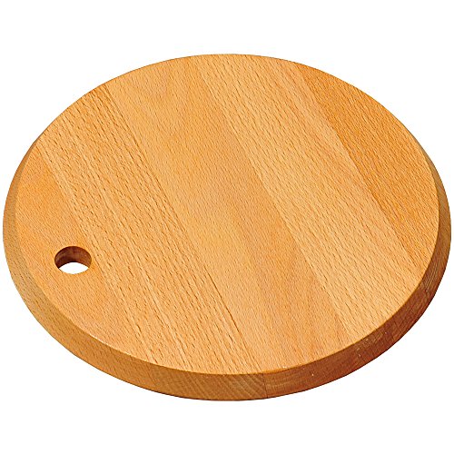 Kesper Fleischteller rustikal 25x25x1,5cm aus Buche, braun, 25 x 25 x 1.5 cm von Kesper