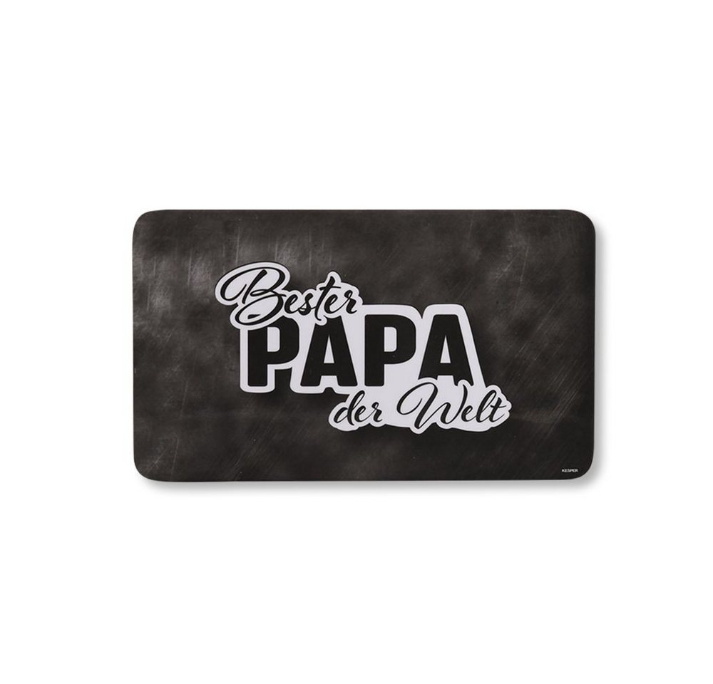 Kesper Frühstücksbrett, Melamin, (Set, 2-St), Dekor-Frühstücksbrettchen Papa 23 x 14 cm von Kesper