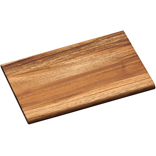 Kesper Frühstücksbrett aus Akazienholz in der Farbe Natur, Maße: 23cm x 15cm x 1cm, 28400 von Kesper