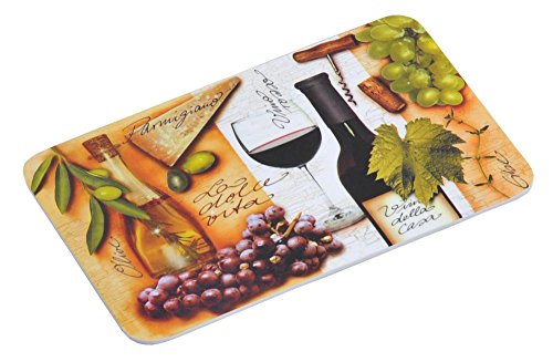 Kesper Frühstücksbrettchen Schneidbrett Schneidebrett/Serviertablett – Verschiedene Modelle, Melamin, Italien, Number: 6 Items von Kesper